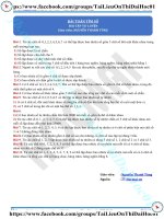 Bài tập tìm số thầy nguyễn thanh tùng 