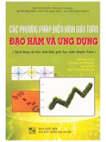 Các phương pháp điển hình giải toán đạo hàm và ứng dụng