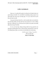 KHẢO SÁT ỨNG DỤNG MODULE CẢM BIẾN PIR