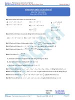 Bài tập tính đơn điệu của hàm sô thầy lê anh tuấn 