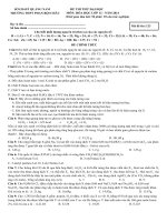 de thi thu dai hoc phan boi chau