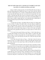 Nhận xét đánh giá về nghiệp vụ kế toán tại công ty cổ phần xi măng lạng sơn 