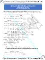 Bài tập tính gián tiếp khối đa diện có đáp án thầy nguyễn thanh tùng 