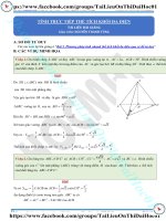 Tính trực tiếp thể tích khối đa diện thầy nguyễn thanh tùng 