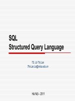 SQL Structured Query Language