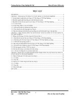 Báo cáo thực tập kế toán: Thực trạng công tác kế toán tại Công ty CP Xây Dựng và TM Tháp Nghiêng