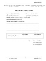 Báo cáo thực tập quản trị kinh doanh tại CÔNG TY CỔ PHẦN TIN HỌC BÌNH MINH