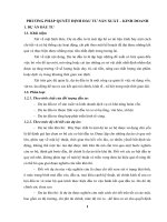 Tiểu luận môn tài chính công ty phương pháp quyết định đầu tư sản xuất kinh doanh 