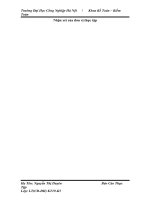 Báo cáo thực tập kế toán: thực hiện công tác kế toán và tổ chức quản lý  tại Công ty Cổ Phần Công Nghệ Xây Dựng VK