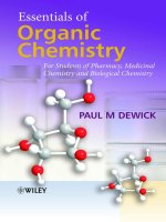 Essentials Of Organic Chemistry - Paul M. Dewick