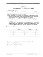 CHƯƠNG 1 THIẾT KẾ LAN CAN ĐƯỜNG NGƯỜI ĐI