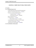 Chương 5: Thiết kế mố ,trụ cầu