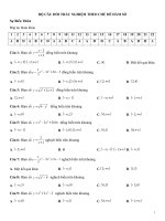 80 CÂU HỎI TRẮC NGHIỆM chủ đề khảo sát hàm số-có đáp án