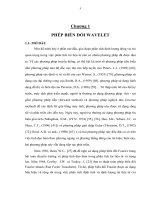 PHÉP BIẾN ĐỔI WAVELET