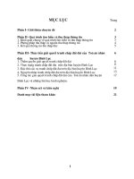 Tình hình giải quyết tranh chấp đất đai của toà án nhân dân huyện bình lục