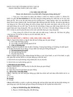 CÂU HỎI CHUYÊN ĐỀ AN TOÀN GIAO THÔNG