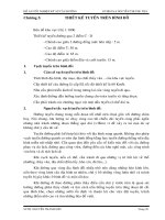 CHƯƠNG 3 THIẾT KẾ TUYẾN TRÊN BÌNH ĐỒ