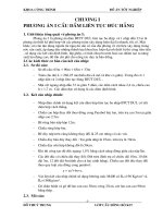 CHƯƠNG IPHƯƠNG áN i cầu dầm liên tục đúc hẫng