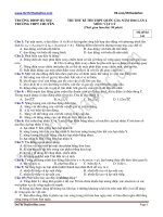 10 đề thi thử THPT quốc gia môn vật lý các trường chuyên năm 2015 2016 và đáp án chi tiết