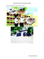 BỘ TRANH SGK TIẾNG ANH 8 THÍ ĐIÊM (UNIT 9)