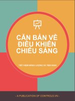 ĐIỀU KHIỂN CHIẾU SÁNG
