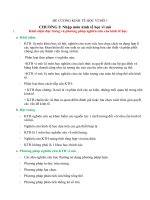 đề cương kinh tế vĩ mô 1