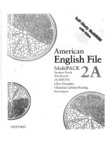 American Ennglish File 2A