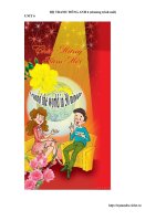 BỘ TRANH SGK TIẾNG ANH 6 THÍ ĐIÊM (UNIT 6)