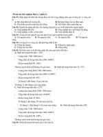 50 cậu hỏi trắc nghiệm địa lý ( p2)