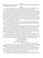 Tập làm văn số 1 lớp 11