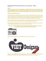 Hướng dẫn thiết kế một bản đồ 3D