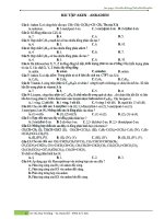 Chuyên đề ANKEN   ANKADIEN