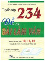 Tuyển tập 234 đề và bài làm văn (tái bản lần thứ bảy có sửa chữa và bổ sung) phần 1 