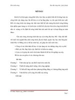 Đồ án nền móng công trình ĐH Mỏ