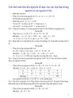 Bài 4    các bài toán tìm tên nguyên tố dựa vào các loại hạt trong nguyên tử của nguyên tố đó