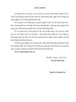 Tình hình ruộng đất của người thái ở tây bắc và những tác động tới thiết chế xã hội thái cổ truyền 