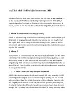 tip nhớ 11 điều incoterms 2010