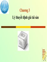 bài giảng điện tử lý thuyết định giá tài sản 