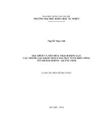 Đặc điểm và tiến hóa thạch động lực các thành tạo trầm tích tầng mặt vùng biển nông ven bờ hải phòng   quảng ninh 