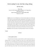 Giá trị pháp lý của văn bản công chứng 