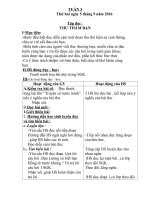 Giáo án tuần 3 lớp 4 năm học 20162017