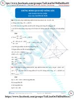 bài tập chứng minh vuông góc có đáp ánt hầy nguyễn bá tuấn 