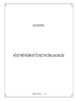 Xe đúc lan can cầu bê tông cốt thép
