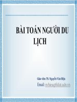 Bài giảng Toán rời rạc Bài 10 - TS. Nguyễn Văn Hiệu
