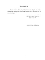 Nguyên cứu tác động của cụm công nghiệp bình nguyên đối với cộng đồng dân cư huyện bình sơn, tỉnh quảng ngãi 