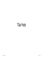 Bài giảng toán rời rạc chương 3   nguyễn viết hưng, trần sơn hải 