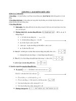 CÁC DẠNG bài tập CHƯƠNG DAO ĐỘNG điều hòa 