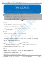 Bài tập phương trình mặt phẳng có đáp án thầy nguyễn bá tuấn 