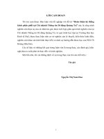 Hoàn thiện hệ thống kênh phân phối tại chi nhánh thông tin di động quảng trị 