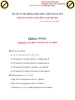 100 bài tập ôn tập và hệ thống kiến thức môn toán lớp 6 bài tập toán lớp 6 